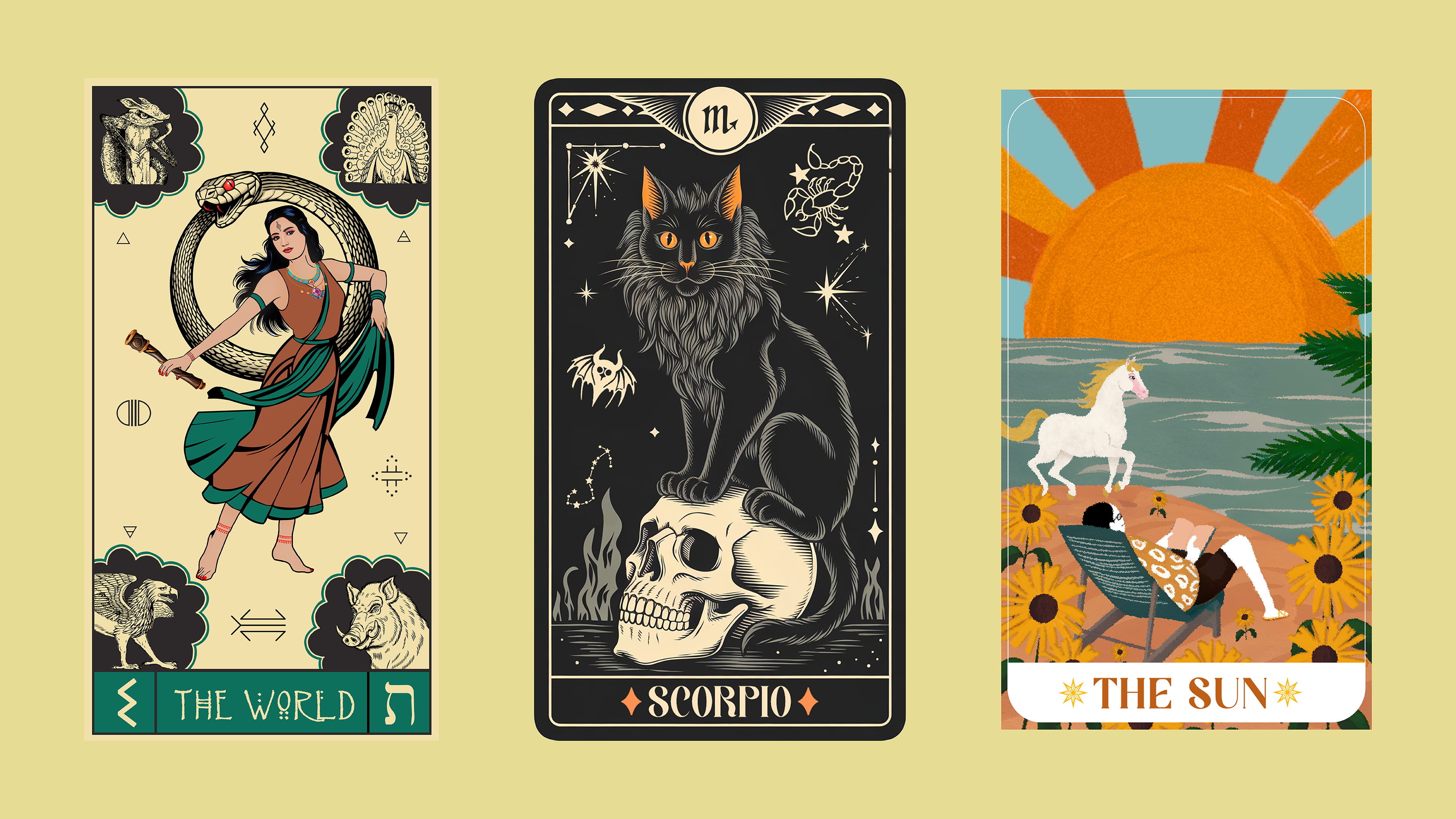 Example of Tarot Card Design