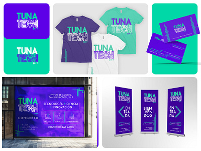 Tuna Tech 2017 branding congress design graphic design illustrator