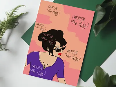 Cherish the day 2d artwork color design digital art digital illustration graphic design illustration illustration art illustrator pocreate