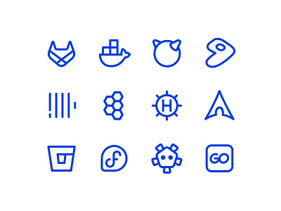 Logo styling apache arch bitbucket fedora git go helm icon icons logo ui