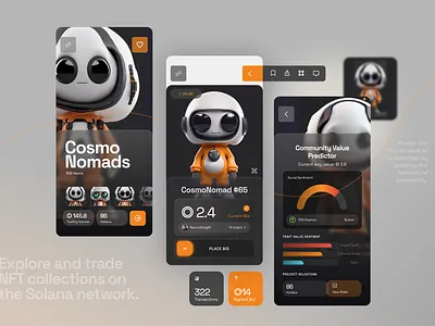 Solana NFT Explorer and marketplace digital assets