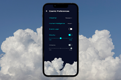 Daily UI #007 — Settings dailyui preferences settings