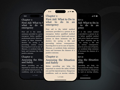 Personalized Reading Mobile App Experience | E-Book Reader App book library books customization digital books e library ebook ebook app ereader healthcare interface ios mobile app mobile design reader reading app scroll ui ui design ux ux design