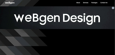 webGen branding graphic design ui