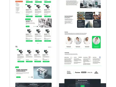 Optima Vision minimal rfid tech technology ui web web design