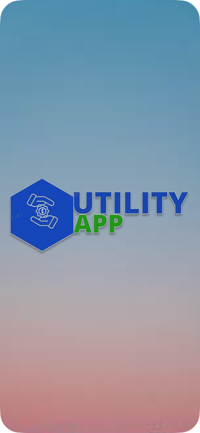 UTILITY APP 3d logo ui