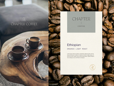 Chapter Coffee | Luxury Minimalist Elegant Neutral Brand Design cafe brand design cafe branding cafe logo coffee brand design coffee branding coffee logo coffee packaging coffee shop brand coffee shop branding coffee shop logo elegant branding luxury branding luxury cafe luxury coffee minimalist branding minimalist logo minimalist packaging natural branding neutral branding sophisticated