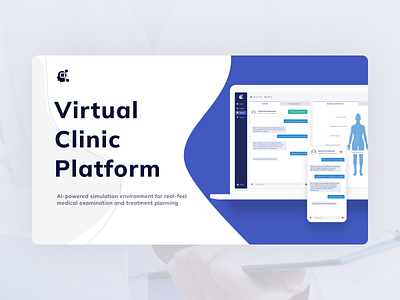 Virtual Clinic - web & mobile AI platform for medical students ai artificial intelligence machine learning medical medical students mobile university web app