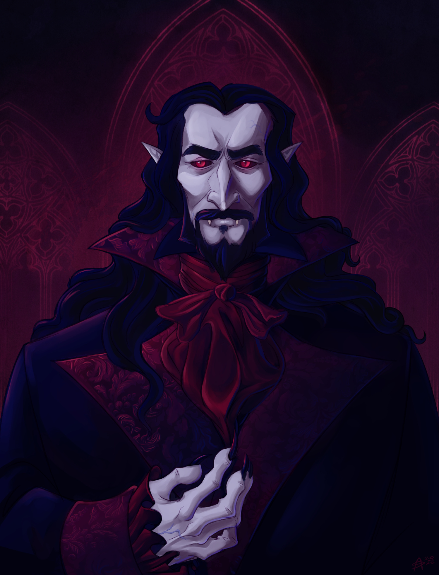 Dracula illustration