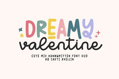 Dreamy Valentine font valentine