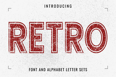 Retro Font summer fonts