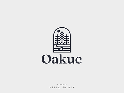 Logo Animation | Oakue - tylerrickenbach animation branding bridge design graphic design intro logo logo animation motion graphics outro