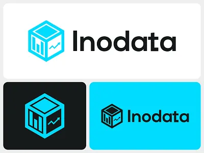 Inodata Logo Design blockchain brand brand identity branding data design icon identity logo logo design logo designer logo mark logos logotype modern logo saas symbol tech technology vector