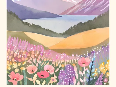 Spring in Victoria, Canada branding design graphic design webdesign