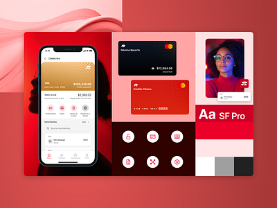 Banorte App app banking figma product design ui ux