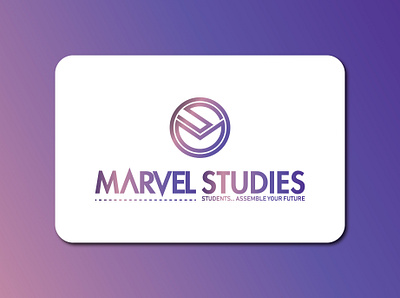 MARVEL STUDIES branding logo marvel ms studies