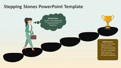 Stepping Stones PowerPoint Presentation Template creative powerpoint templates powerpoint design powerpoint presentation powerpoint presentation slides powerpoint templates ppt design presentation design presentation template