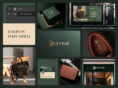 Jeypar - Luxury branding design brand design brand identity branding design fashion graphic design logo logotype luxury premium