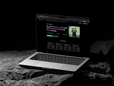 EZswap Website branding graphic design logo ui