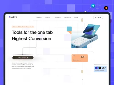Payment Orchestration Website branding landing page payment payment orchestration typography ui user interface ux website design