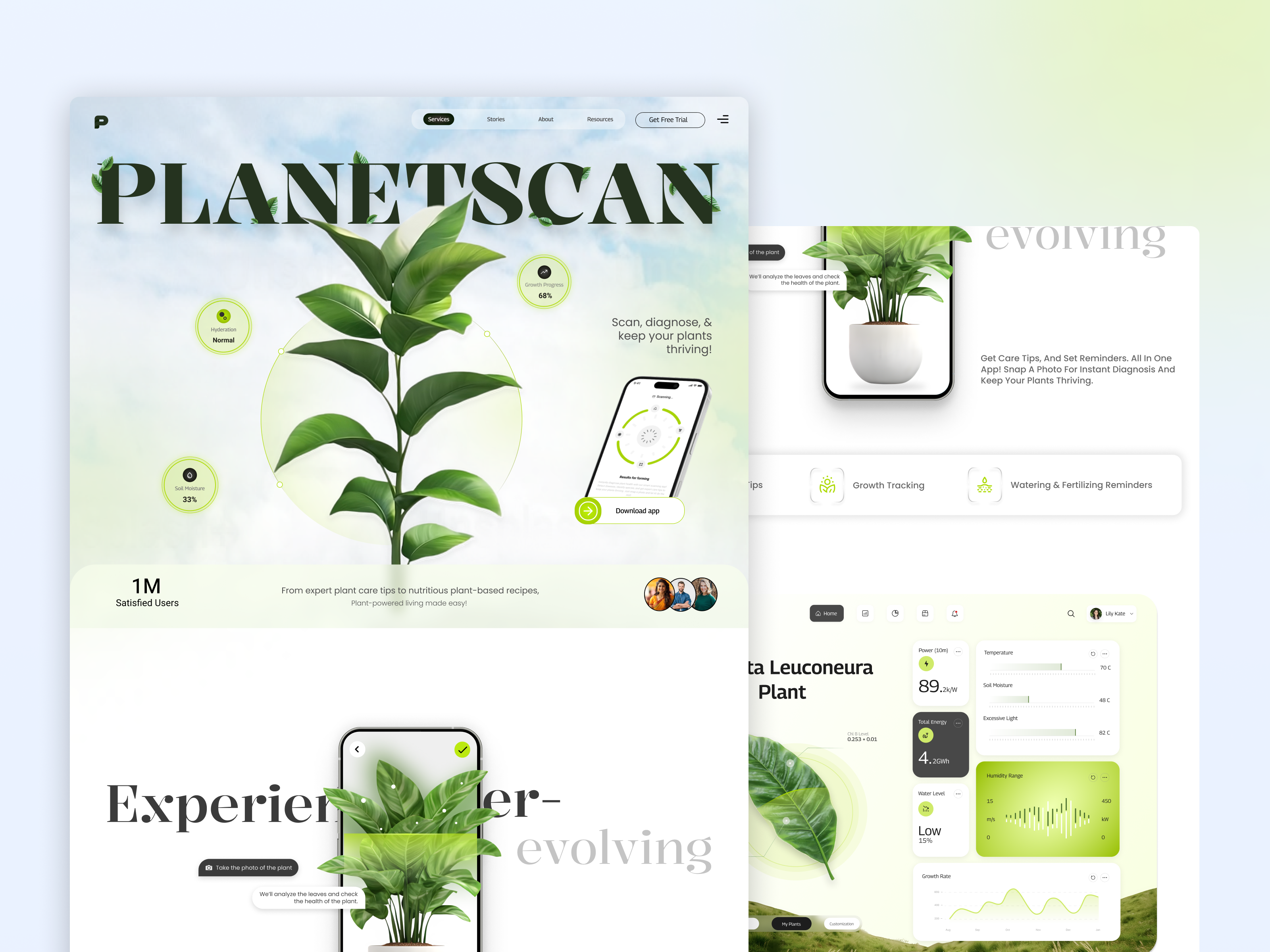 Example of 🌿 PLANETSCAN – AI-Powered Plant Care App