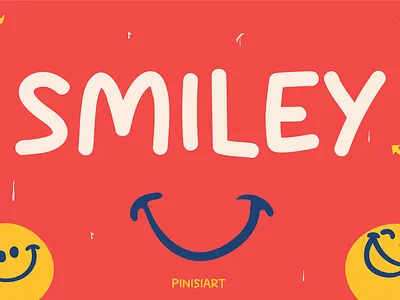 Smiley branding children display font font gaming handwriting handwritten kids movie playful poster school youtube