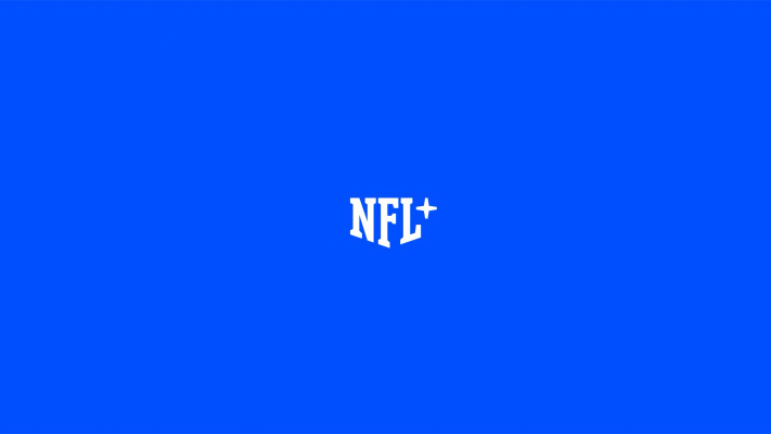 NFL Plus Intro logo Rebrand animation branding graphic design logo motion graphics