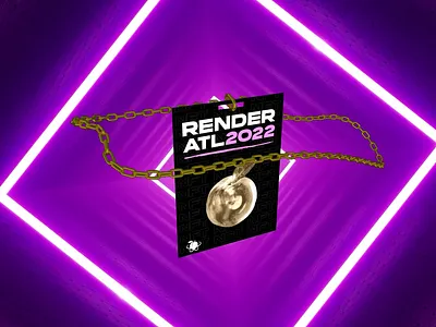 Render ATL 2022 NFT 3d animation atl conference motion motion graphics nft web3