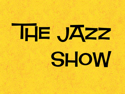 The Jazz Show On HCR (Podcast Artwork) 1950s graphic design itunes jazz music podcast podcast artwork radio artwork retrospective