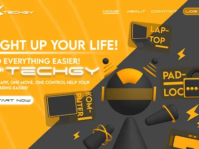 3D UI WEB Design🥳 3d ui