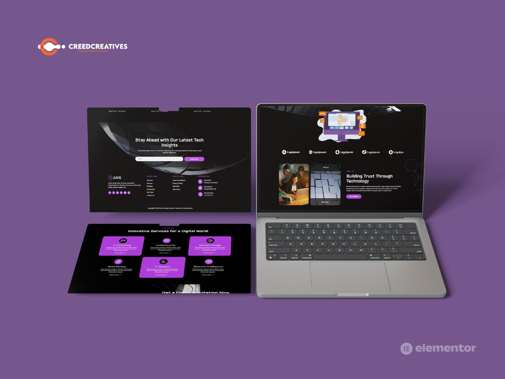 Next-Level Web Design & IT Solutions agencycreatives branding design illustration ui uiux user experience user interface userinterface web web de web design webdesign webdevelopment website