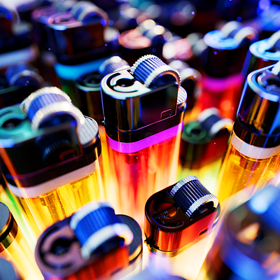 Light it Up! 3d 3dart c4d cinema4d colors octane renderer render shot