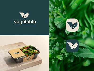 vegetable logo branding custom logo design icon identity illustration logo logo mark logodesign logos minimal minimalist modern plant vegetable