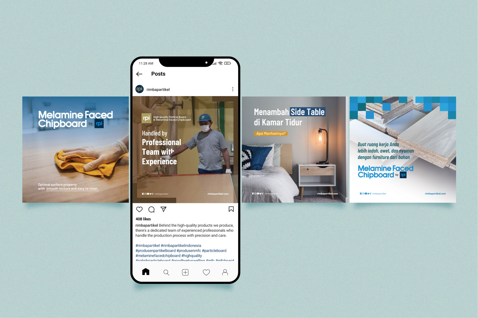 Example of Instagram Content Design