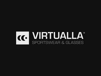 Virtualla Logo brand identity brand logo branding design logo minimal logo minimalism saas logo sports logo startup logo tech logo visual identity