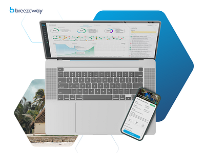 Breezeway #2 app app design automated scheduling design graphic design mobile app property management real estate software development task dashboard ui ui design