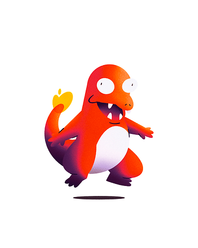 Charmander character charmander drawing illustration pokemon sketch