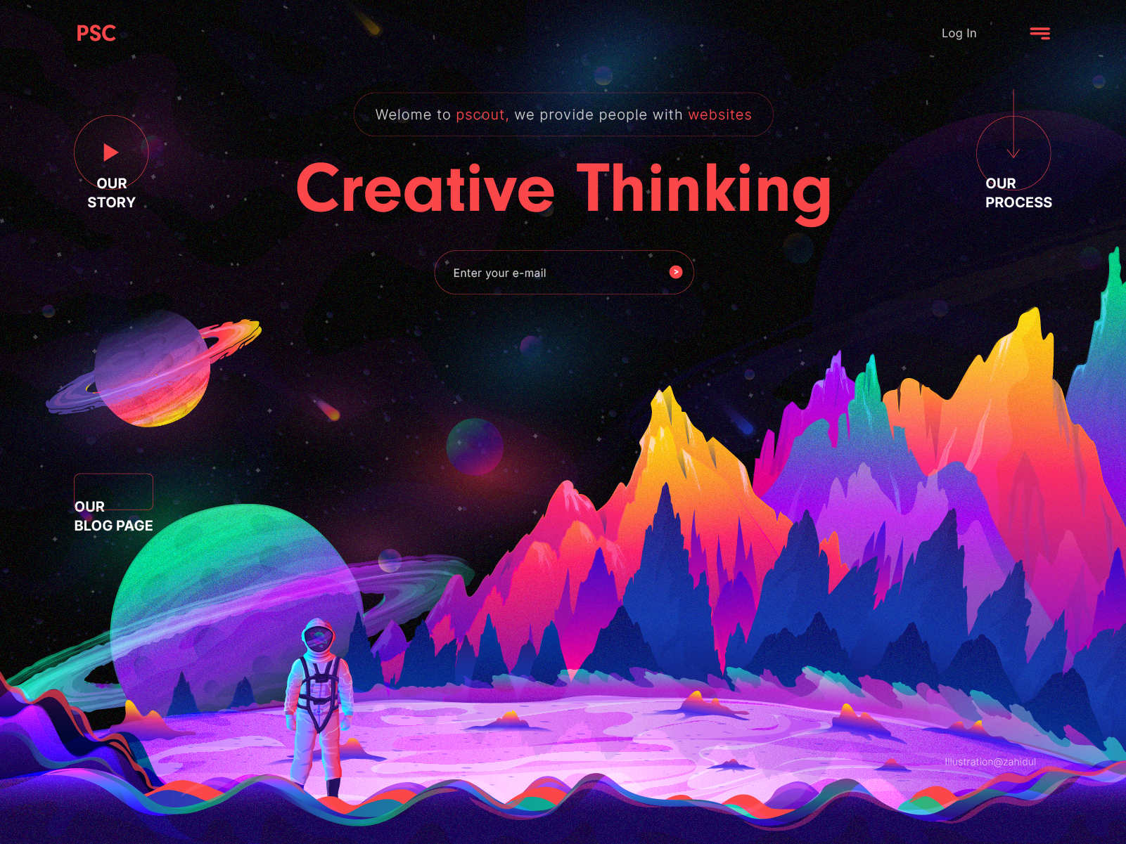 Example of Brand Illustrations 