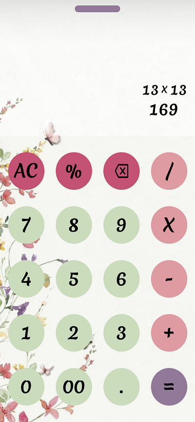 Calculator app calculator mobile ui uiux