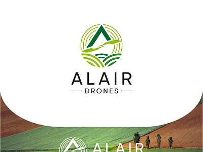 Drones Logo Agliculture agliculture drone green logo