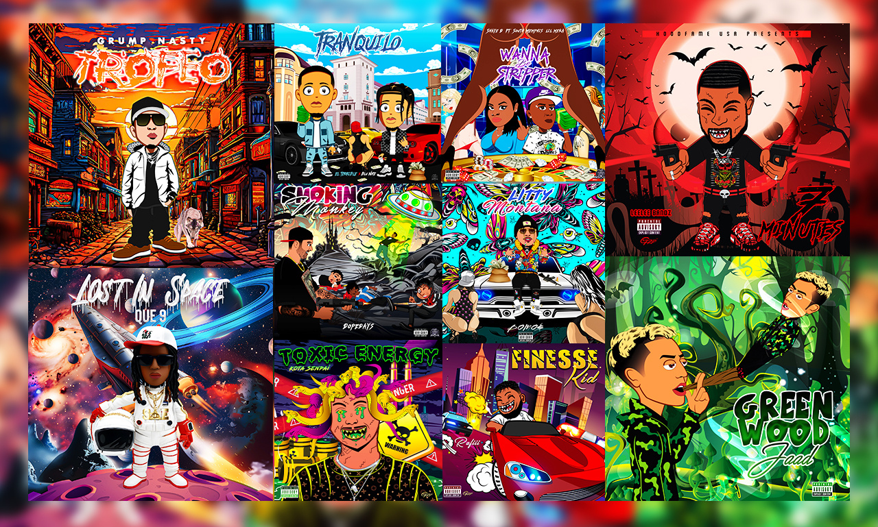 Example of Professional Cartoon Character Designs