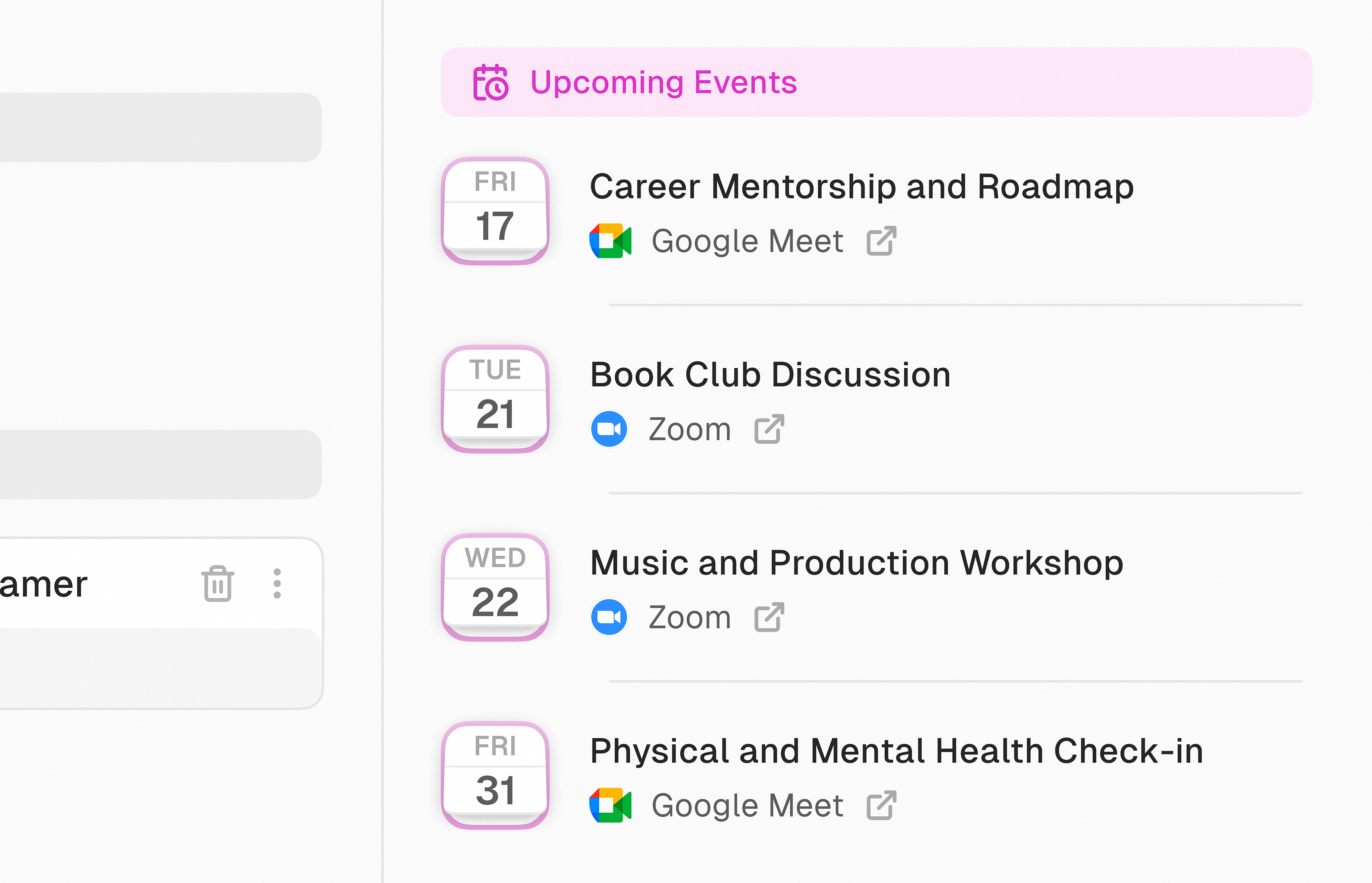 custom calendar icons 📅 ai calendar calendar app calendar icon dashboard dashboard ui icon icon design product design saas ui