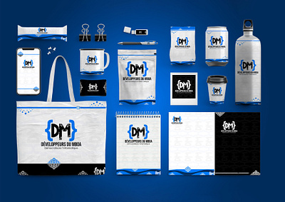 "Développeurs du Mboa" association Visual Identity branding design graphic design logo visualbrand visualidentity web webdesign