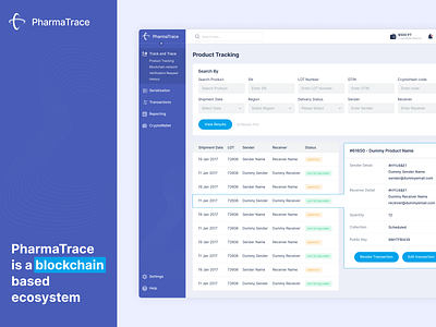 Revolutionizing Pharmaceutical Supply Chain with Blockchain appdesign branding creativedesign design dribbleshots figma illustration logodesign minimaldesign moderndesign prototype ui ux webdesign website