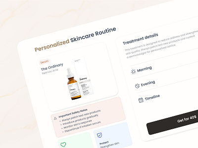 Skincare Web app Concept checkout skincare skincarewebsite ui uiux userinterface ux webapp website