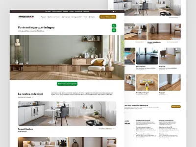 Armony Floor - Website uidesign uxdesign webdesign