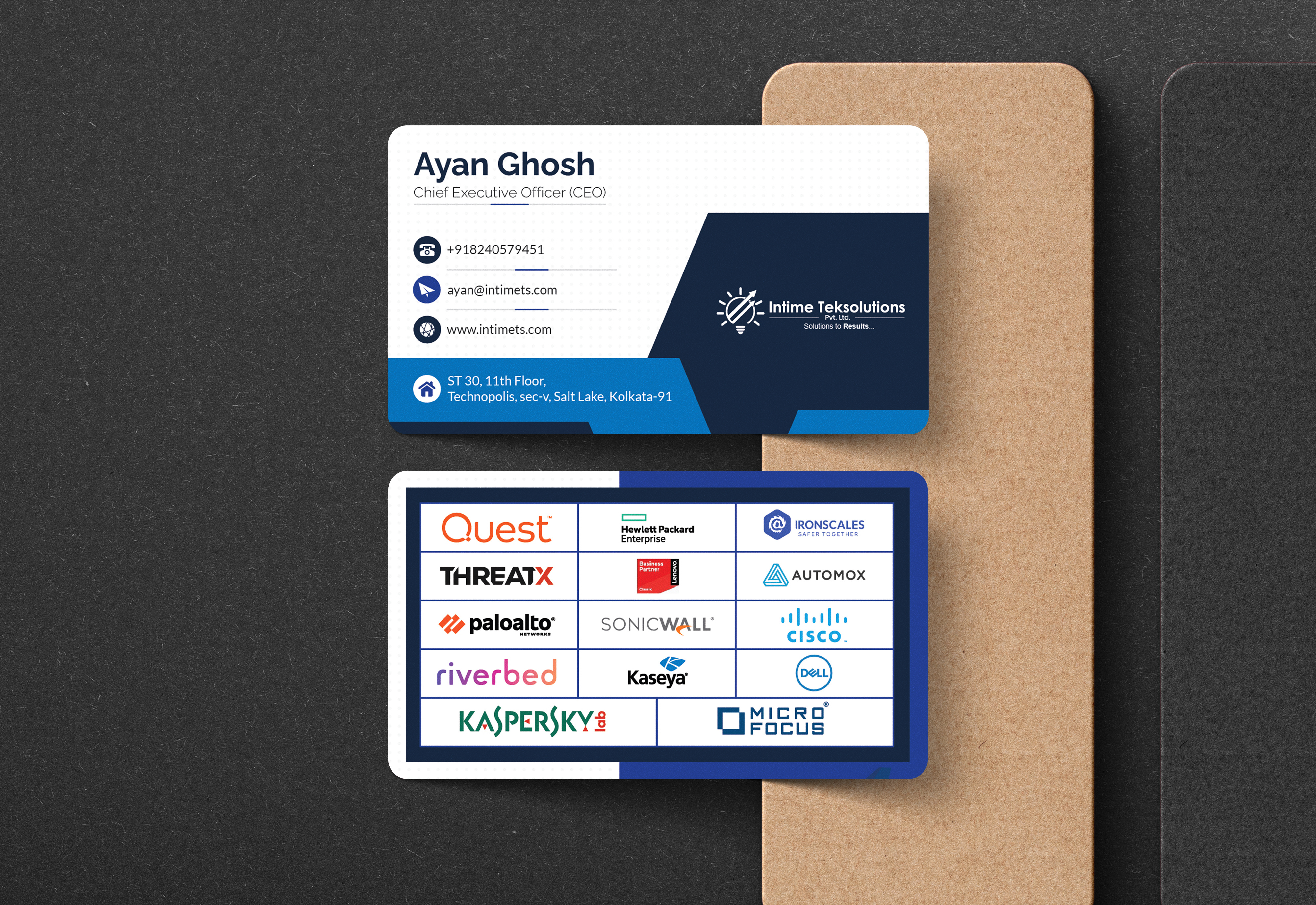Example of Creative & Unique Business Cards
