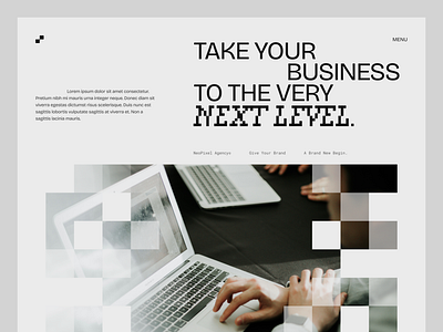 NeoPixel Agency digital design graphic design ui ux webdesign website