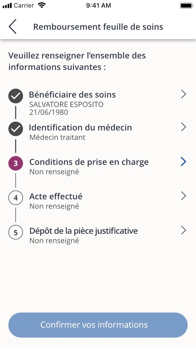 Example of UX/UI Designer Mobile, Desktop, Software