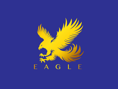 Eagle Logo agency alcon logo america bird black eagle company eagle flight fly flying freedom graphic design hawk logo logo for sale outdoor ui ux vector wing wing logo wings